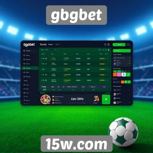 interface do gbgbet é amigável e moderna